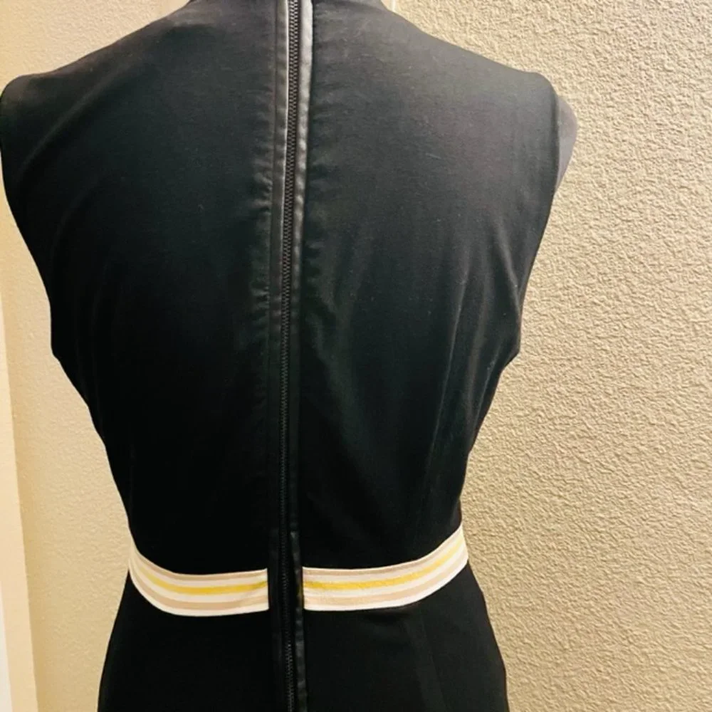 WHBM Mock Neck Detail Sheath Dress - Picture 2 of 3